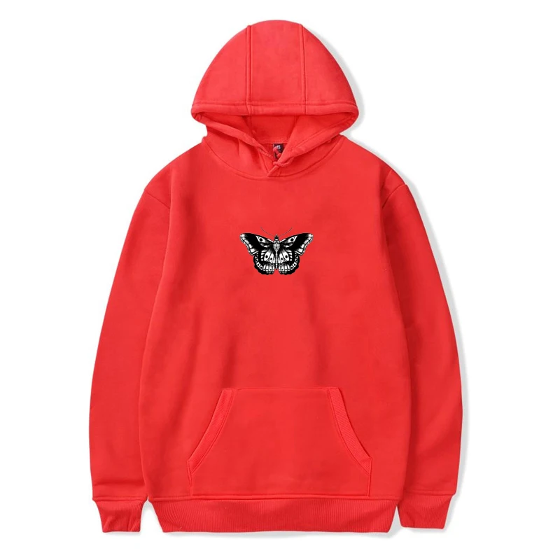 

Women's Oversize Hooded Butterfly Hoodies NEW 2020 Student's Fashion Top Kpop Hiphop Sweatshirt Literary Vintage Man Hoodies