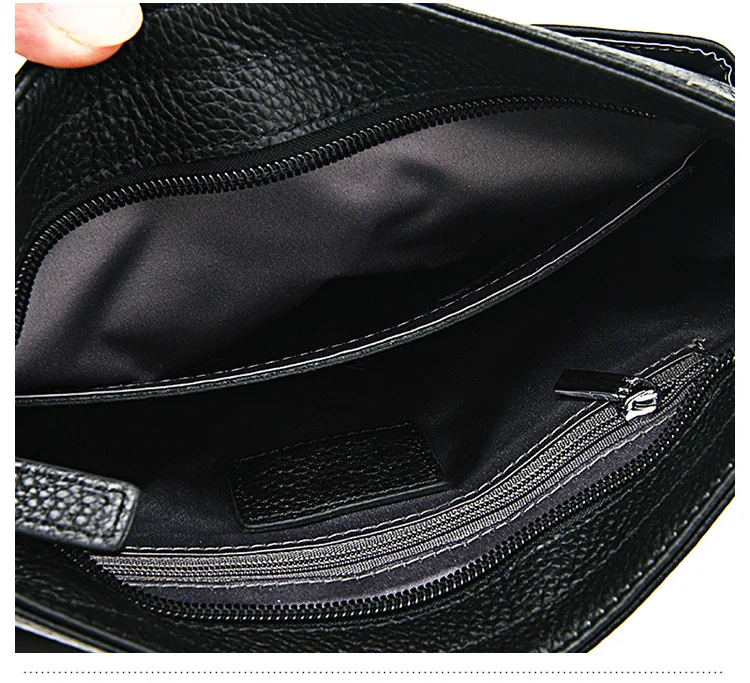 Сумка-мессенджер мужская деловая чехол из натуральной кожи для мужчин Офисная