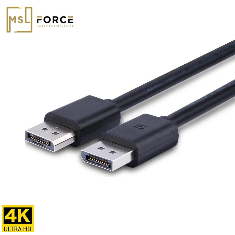 Кабель DisplayPort 1 2 разрешение dp-dp 4K 60 Гц адаптер HDR для видео ПК ноутбука ТВ DP к кабелю