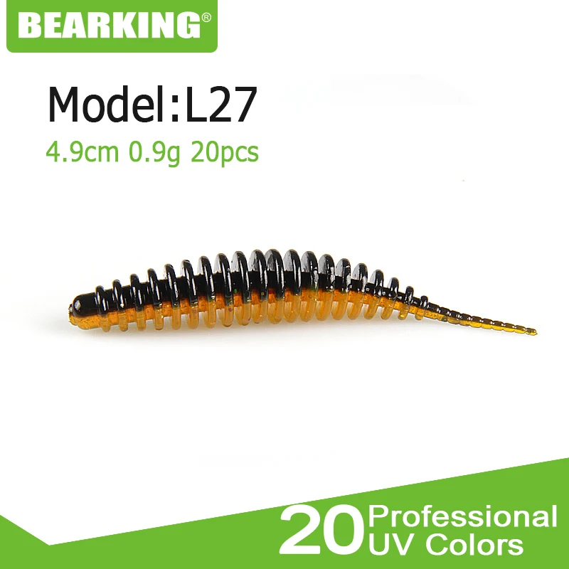 BEARKING 4 9 см 0 г 20 шт. мягкая резиновая приманка для рыбной ловли|Наживки ловли| |