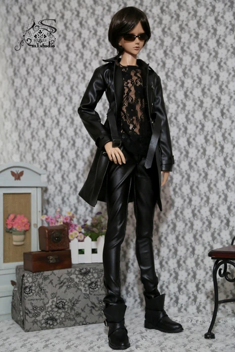 1/4 1/3 BJD кукла Ветровка кожаная куртка одежда аксессуары для BJD/SD ID72 сильный человек, не включает в себя куклы, обувь, парик и другие