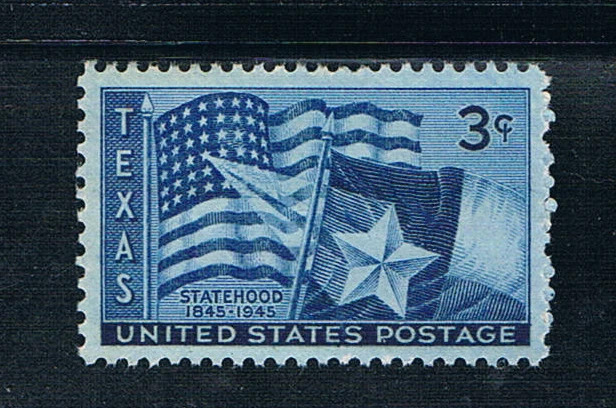 1 шт./компл. новый пост штамп 1945 ста лет с тех пор как Техас была основана марки MNH