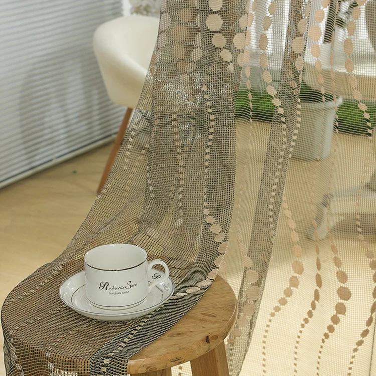 Занавески для гостиной спальни Индивидуальные Новые воздухопроницаемые полые