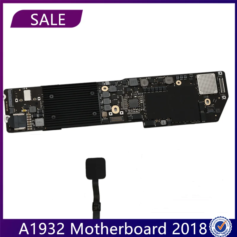 

Протестированная материнская плата 820-01521-A/02 для Macbook Air 13 "A1932 2018 EMC3184 i5 1,6 ГГц 8 Гб 128/256 ГБ материнская плата со сканером отпечатков пальцев
