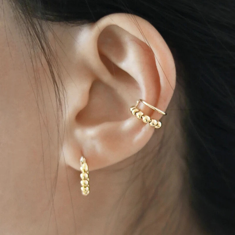 Женские серьги-Клипсы из серебра 925 пробы с фианитом | Украшения и аксессуары