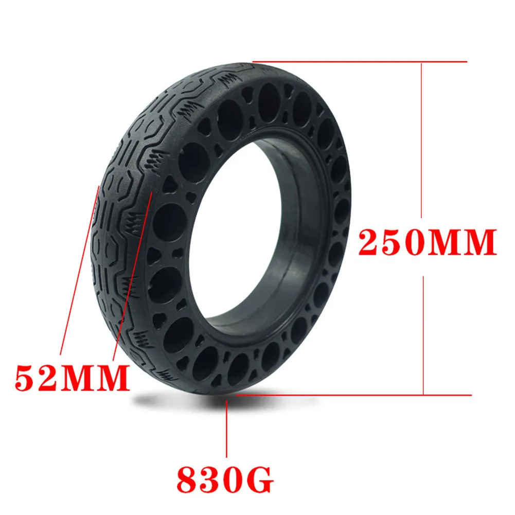 Electric scooter Tyre Rubber 60/70-6.5 Honeycomb solid tire 250*250*52mm