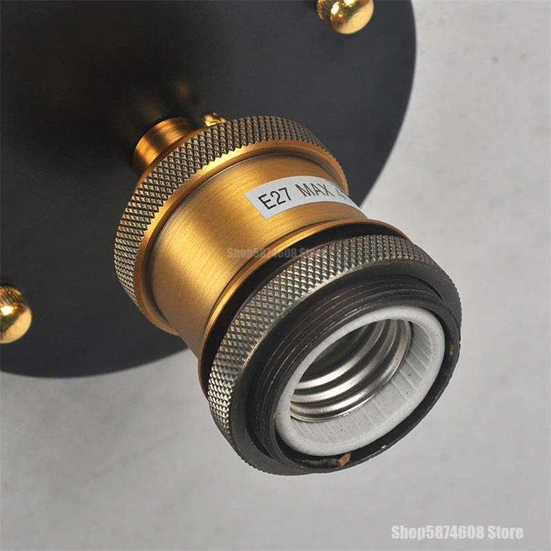 Винтажный E27 потолочный светильник s Ретро Лофт промышленный светодиодный