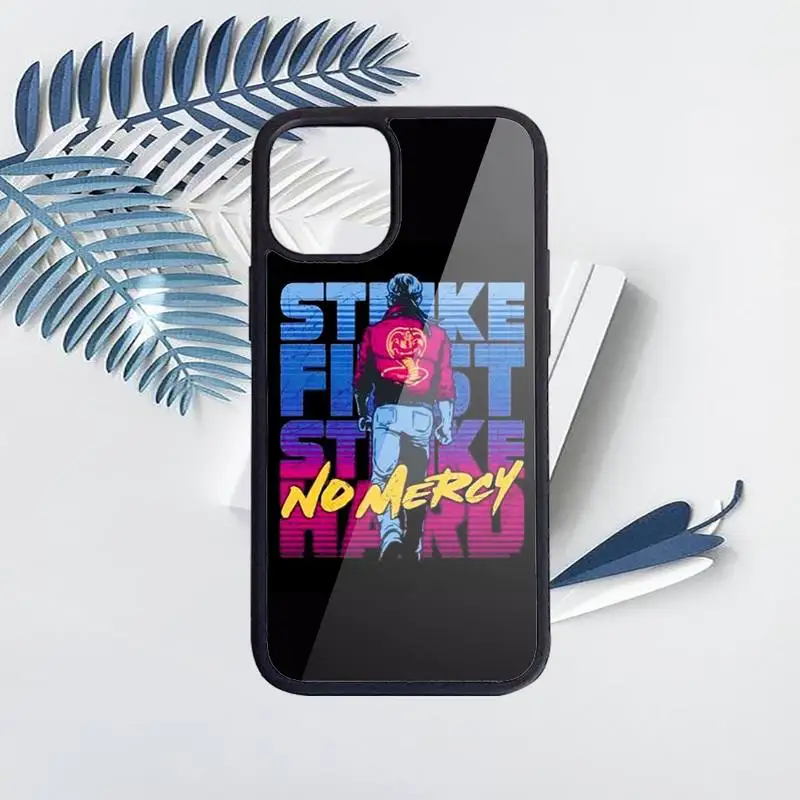 

Cobra Kai Season 2 Phone Case PC for iPhone 11 12 pro XS MAX 8 7 6 6S Plus X 5S SE 2020 XR Luxury brand shell funda