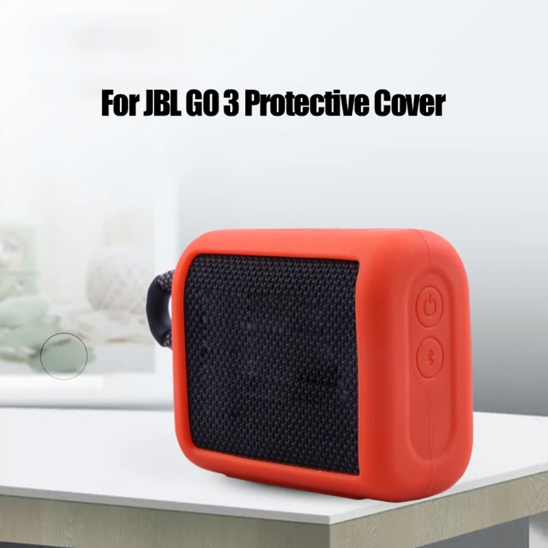 Защитный силиконовый чехол противоударный для JBL GO 3 GO3 Bluetooth совместимый с