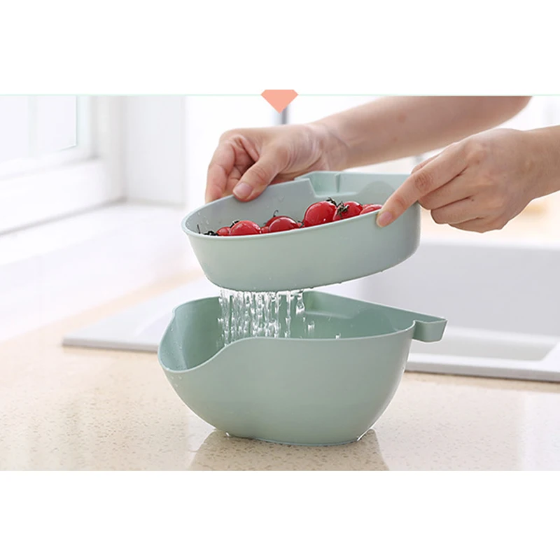 

Double-layer Separation Design Drain Basket PP Material Mobile Phone Holder Multifunctional SDF-SHIP