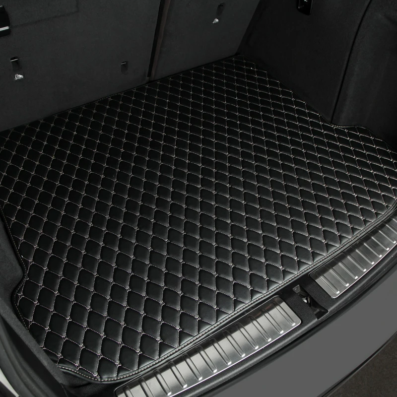 Custom Style Pu Leather Car Trunk Mat for Bmw X5 E53 E70 F15 G05 X4 F26 G02 Car Accessories interior details