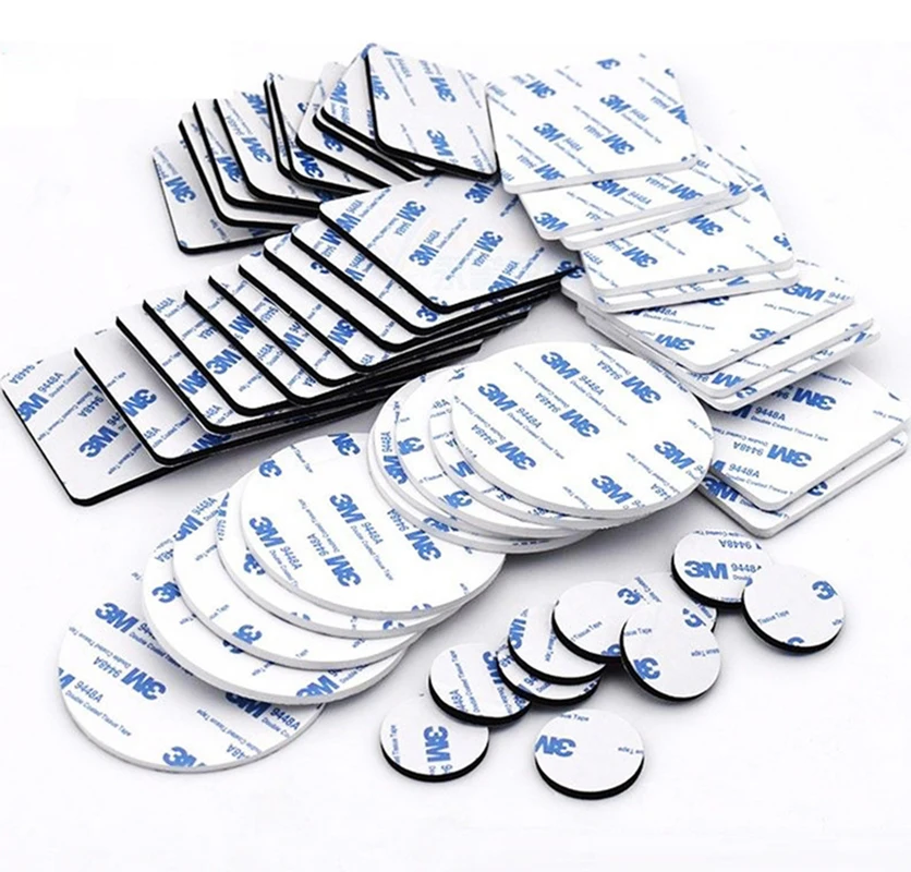 Контакте с клейкой лентой 3M Двусторонняя белая поролоновая Лента Сильный