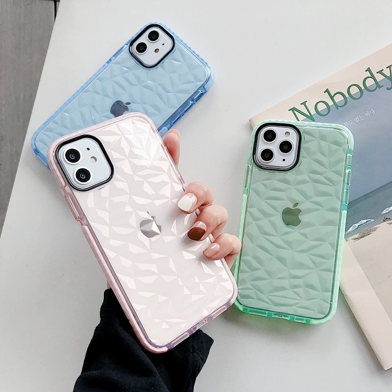 Блестящий Мягкий чехол из ТПУ для телефона iPhone 11 Pro Max SE 2020 6 6S 7 8 Plus X XR XS мягкий
