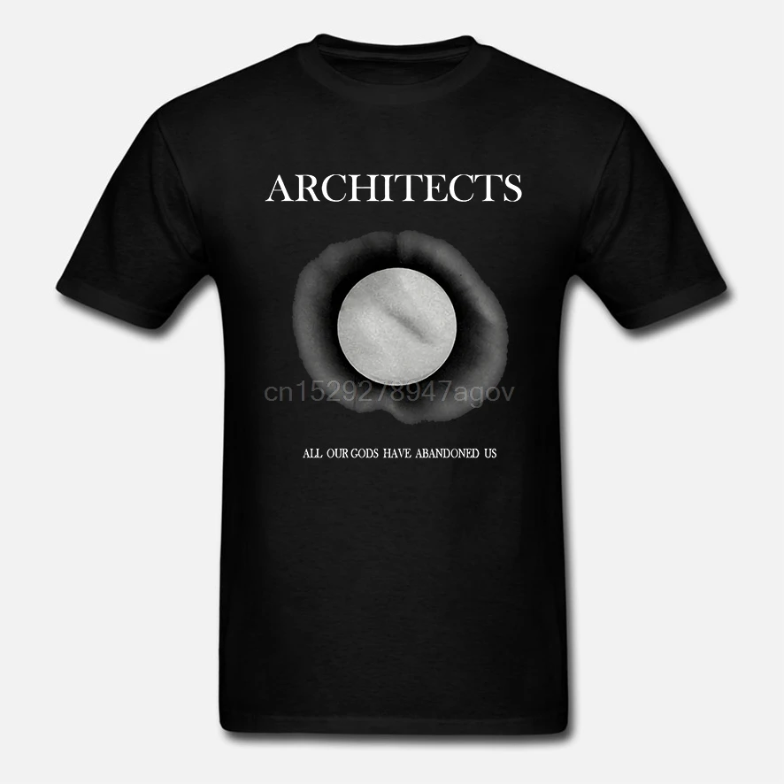 Дешевая мужская футболка модная рубашка повседневная ARCHITECTS All Our Gods отказалась от