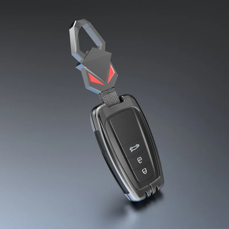 

Цинковый сплав автомобильный брелок дистанционного управления с ключом чехол Чехол для Toyota Camry Corolla C-HR ЧР Prado RAV4 Prius 2018 2019 2020 2/3 кнопки