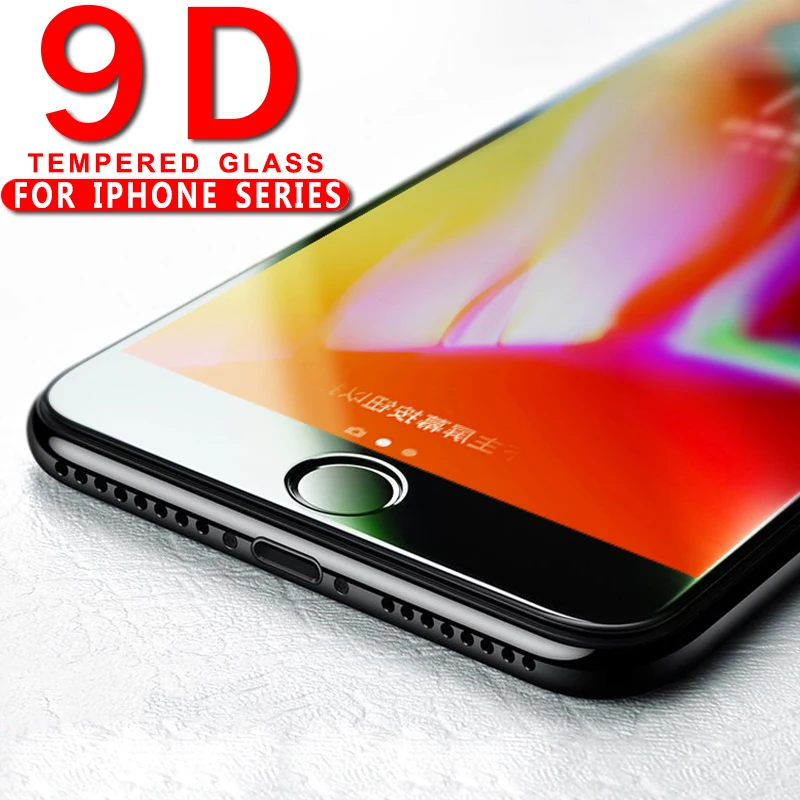 Защитное стекло для iPhone 6 7 6S 8 plus 11 12 mini X XS pro MAX XR на iphone защита экрана|Защитные