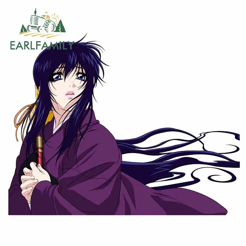 

EARLFAMILY 13cm x 10.3cm for Basilisk Kouga Ninpou Chou Car Stickers Decal Scratch-Proof Bumper Custom Printing JDM Decor