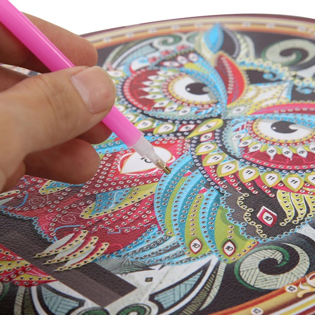 Delicate DIY Diamond Painting Mural Special Shaped Rhinestones Drills Pendant Home Bedroom Wall Decor | Дом и сад