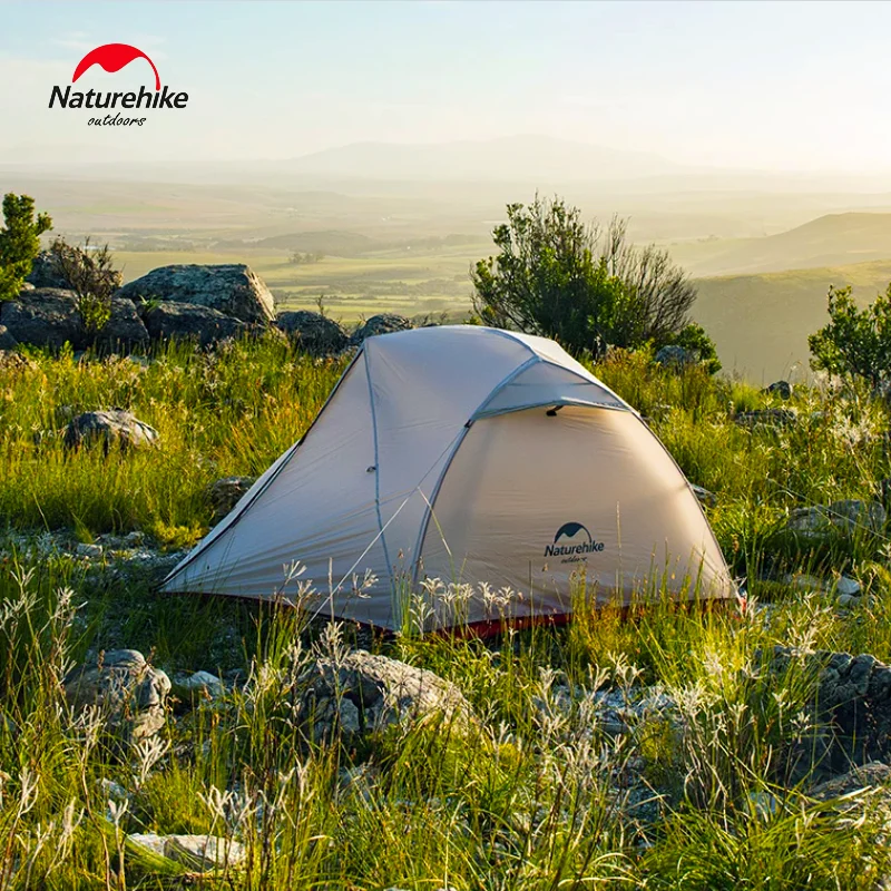 

Naturehike star river camping hut, upgraded camping tent and ultralight for 2 people, with free mattress NH17T012-T, 4 stations