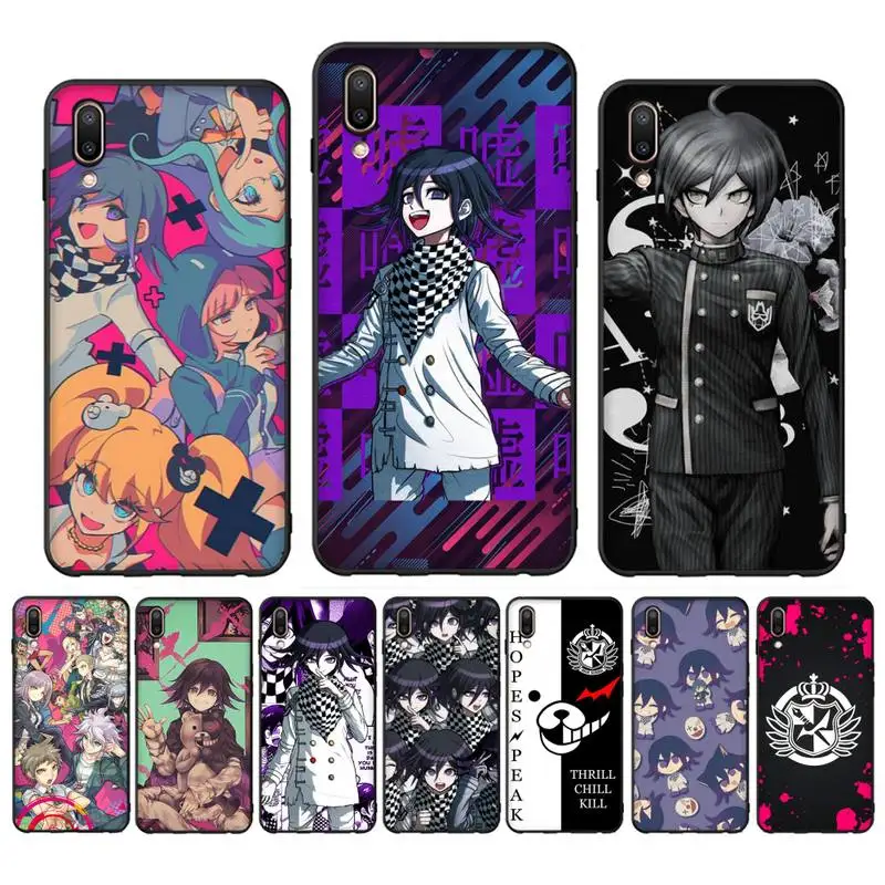 

DANGANRONPA Phone Case Case For Oppo Reno Realme C3 6Pro Cover For vivo Y91C Y17 Y19 Funda Capa