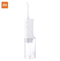 xiaomi mijia electric oral irrigator water flow voltage ipx7 waterproof 200ml water toothpick dental flusher care 4 gear level