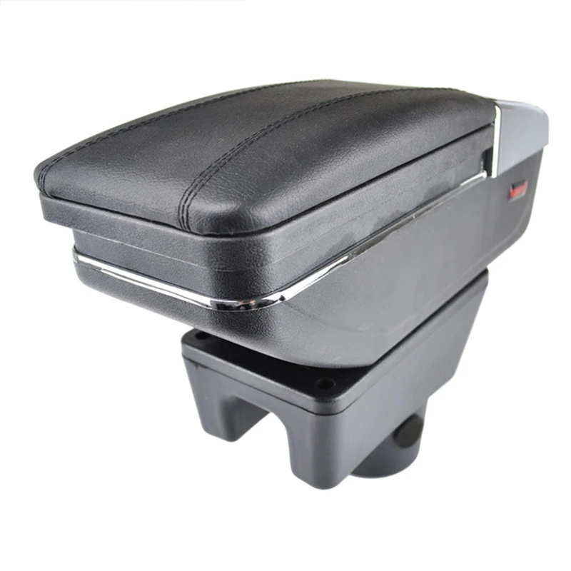 Armrest for Mitsubishi Mirage Attrage 2014 - 2018 Arm Rest Rotatable Storage Box Decoration Car Styling 2015 | Автомобили и