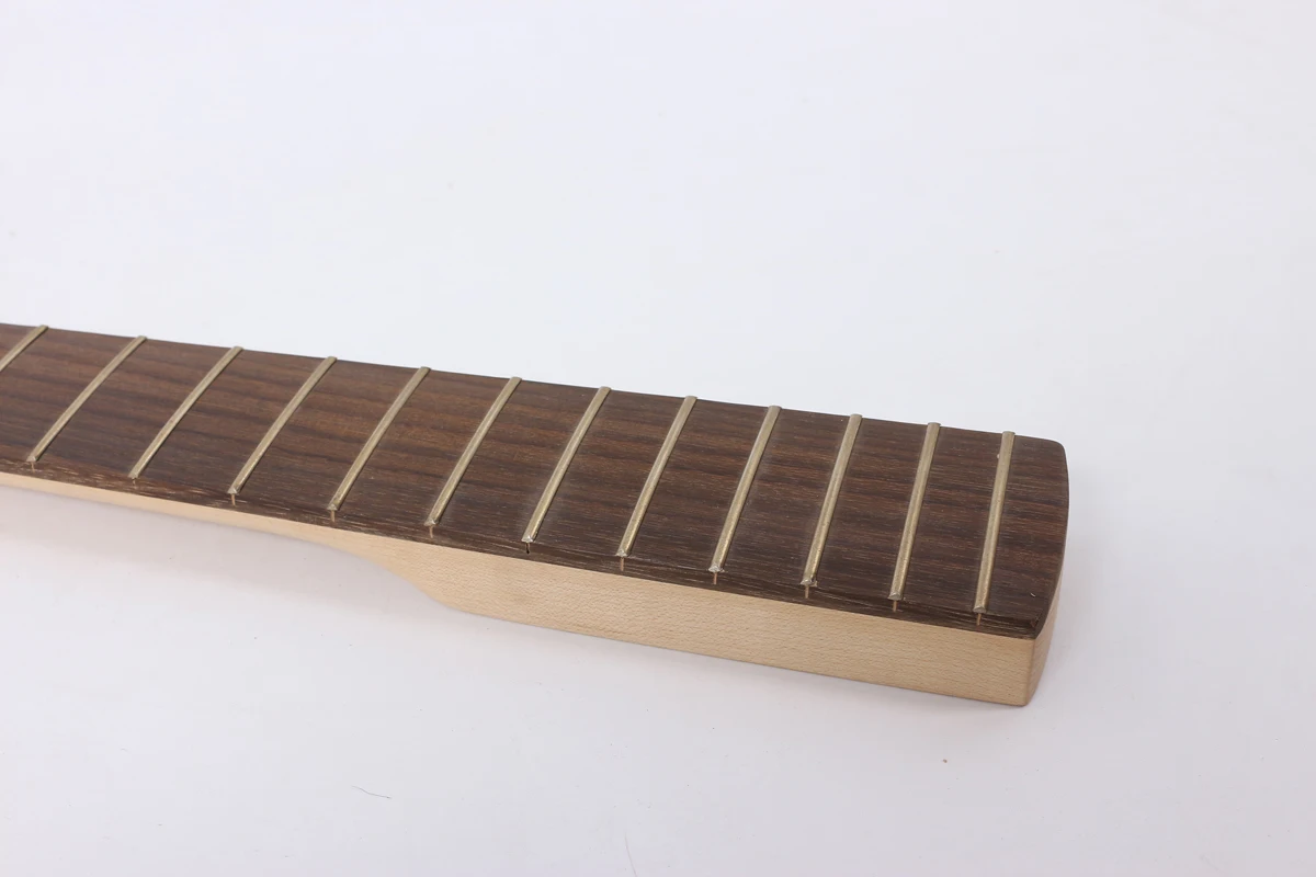 

Electric Guitar Bass Neck 21 fret 30 Inch Maple Replacement Unfinished Guitar Accessories Truss rod #B100