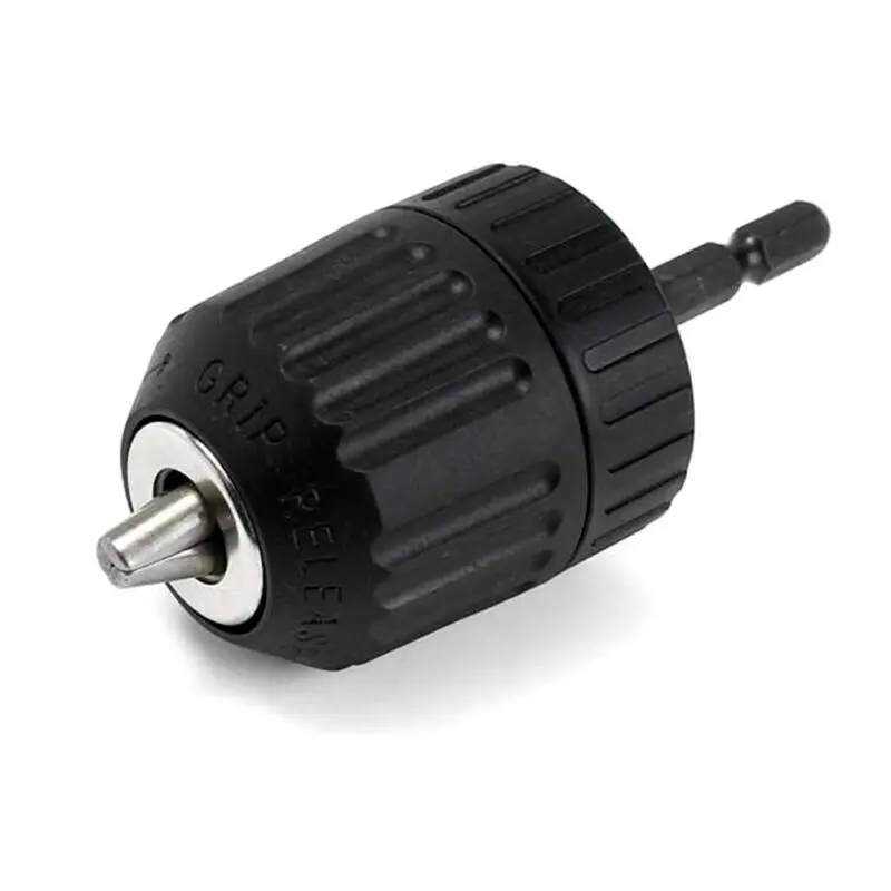 

0.8-10mm Drill Chuck Accessories Adapter Change Tool With 1/4\\\\\\\" Hex Chuck