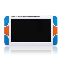 5 inch digital video magnifier portable electronic reading aid support tf card 3 48x zoom multiple 26 kinds color mode