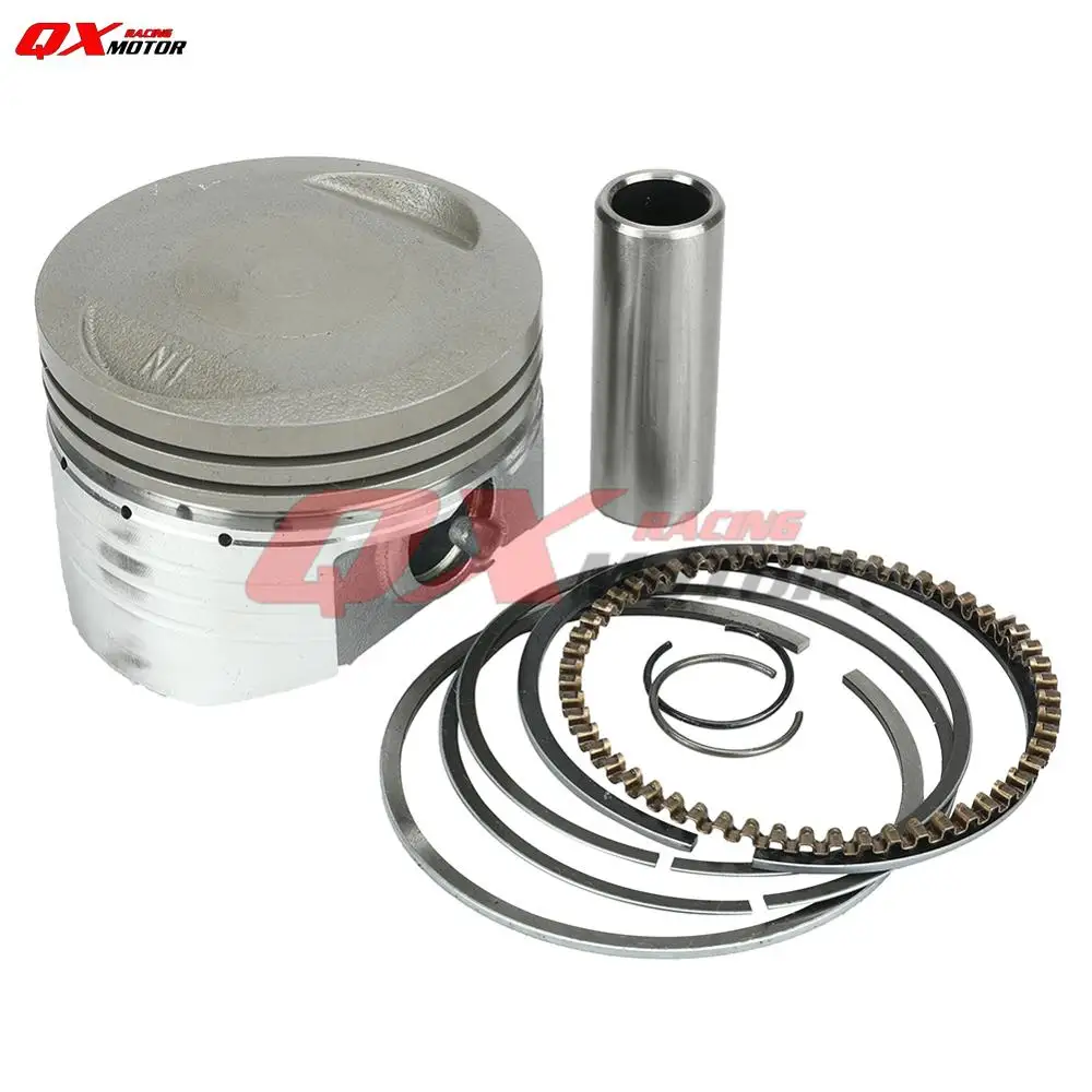 

Motorcycle 56.5mm Piston 15mm Pin Piston Set For Lifan 150cc Horizontal engines Dirt Pit Bike ATV Parts