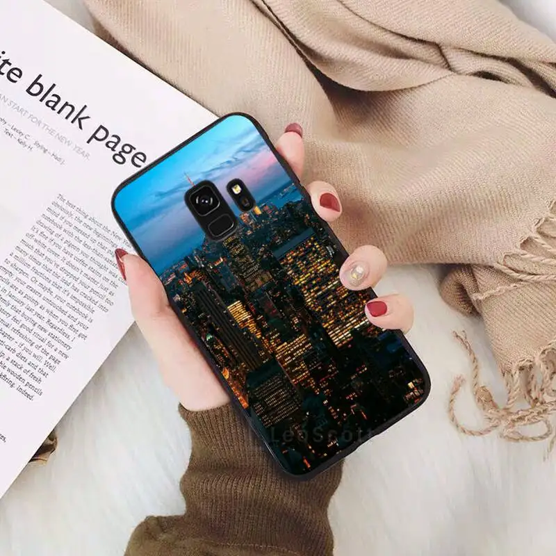 

NYC NEW YORK city Phone Case For Samsung Galaxy S5 S6 S7 S8 S9 S10 S10e S20 edge plus lite Cover Funda Shell Coque