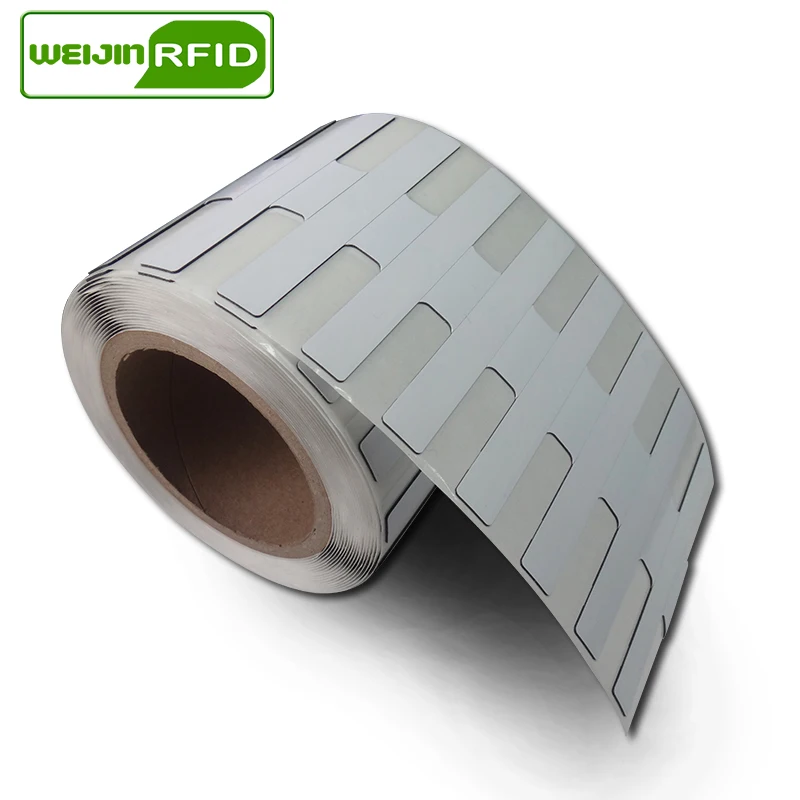 Ультратонкая метка UHF RFID confidex silverline slim 915m 868m Impinj M4QT EPC 20 шт. бесплатная доставка