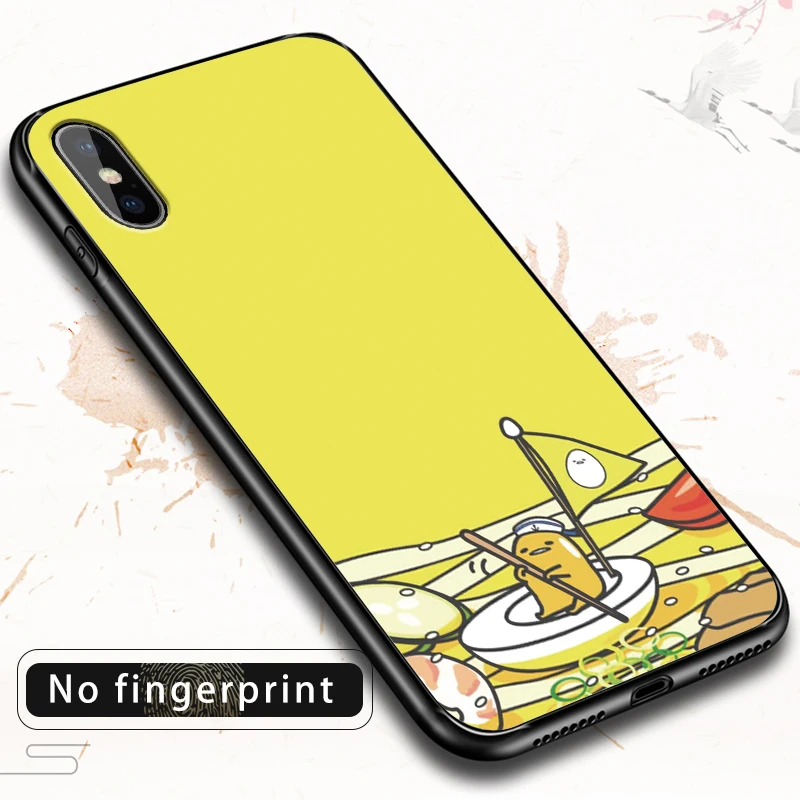 Чехол для телефона iphone 11 Pro Max XR XS MAX X gudetama lazy egg Apple 8 7 6 5S s Plus силиконовый защитный