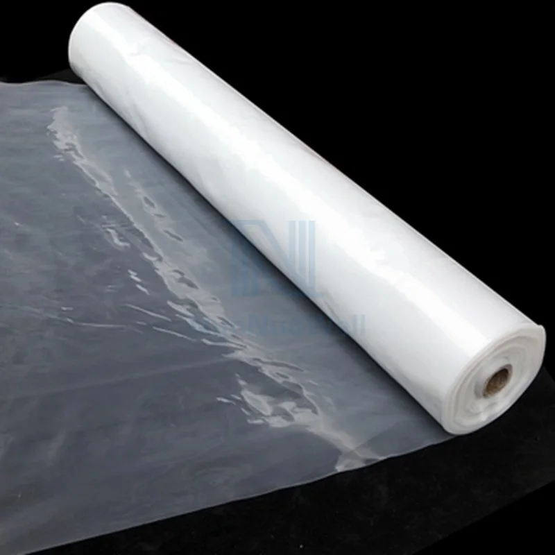 Thicken 0.08mm 1m Width PE Plastic Rainproof Mulch Garden Greenhouse Film Succulent Plants Cover Transparent Thermal Membrane