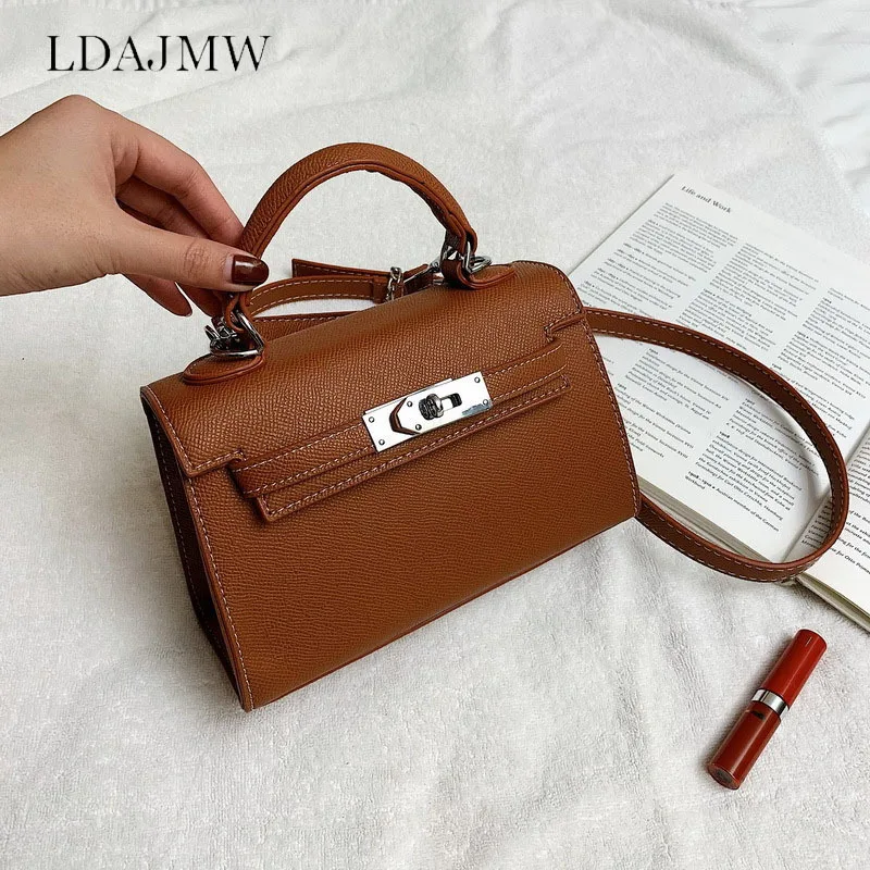 

The New Trend Of Retro Women's Shoulder Messenger Bag Korean Version Of The Wild Crossbody Small Square Bags Cell Phone Satchel