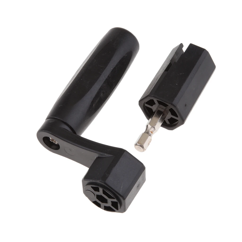 Черная пластиковая гитарная бас мостовая штифт Съемник готовые Колки для гитары