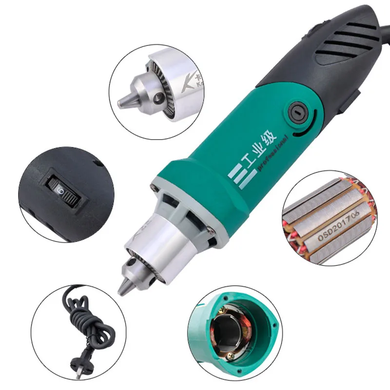 Электрическая мини-дрель с гибким валом 6 мм 480 Вт | Инструменты