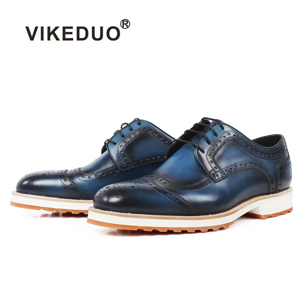 Vikeduo модные роскошные дизайнерские туфли ручной работы в стиле ретро для танцев