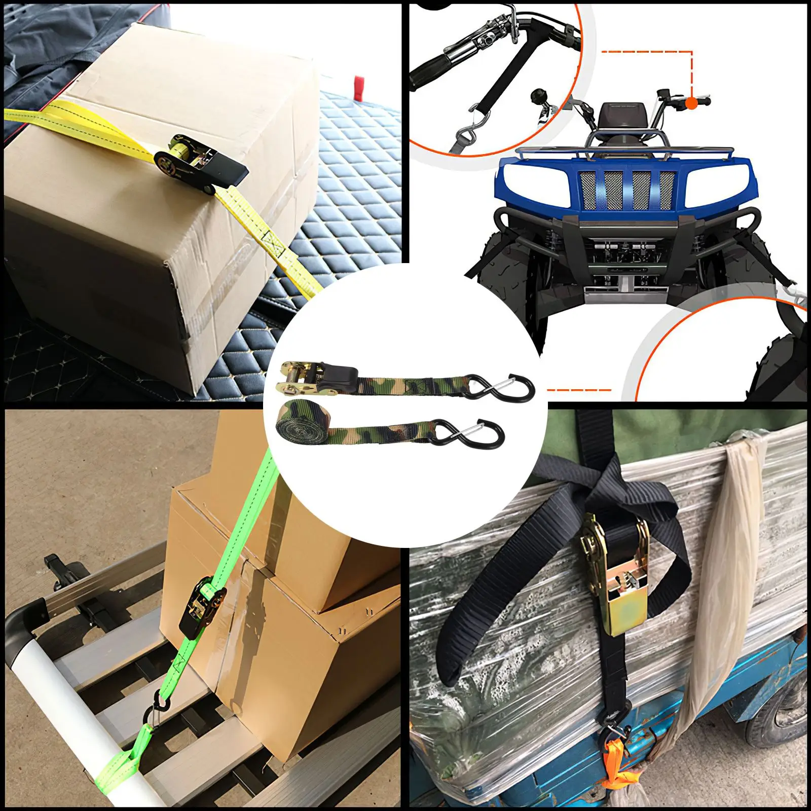 

Сильный автомобиль храповика сковать ремень Чемодан сумка для грузов австралийского стандарта металлической пряжкой светильник долг сков...