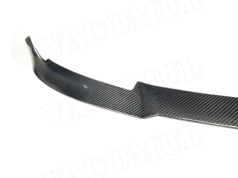 Сухой карбоновый бампер для переднего бампера автомобиля разветвители спойлера