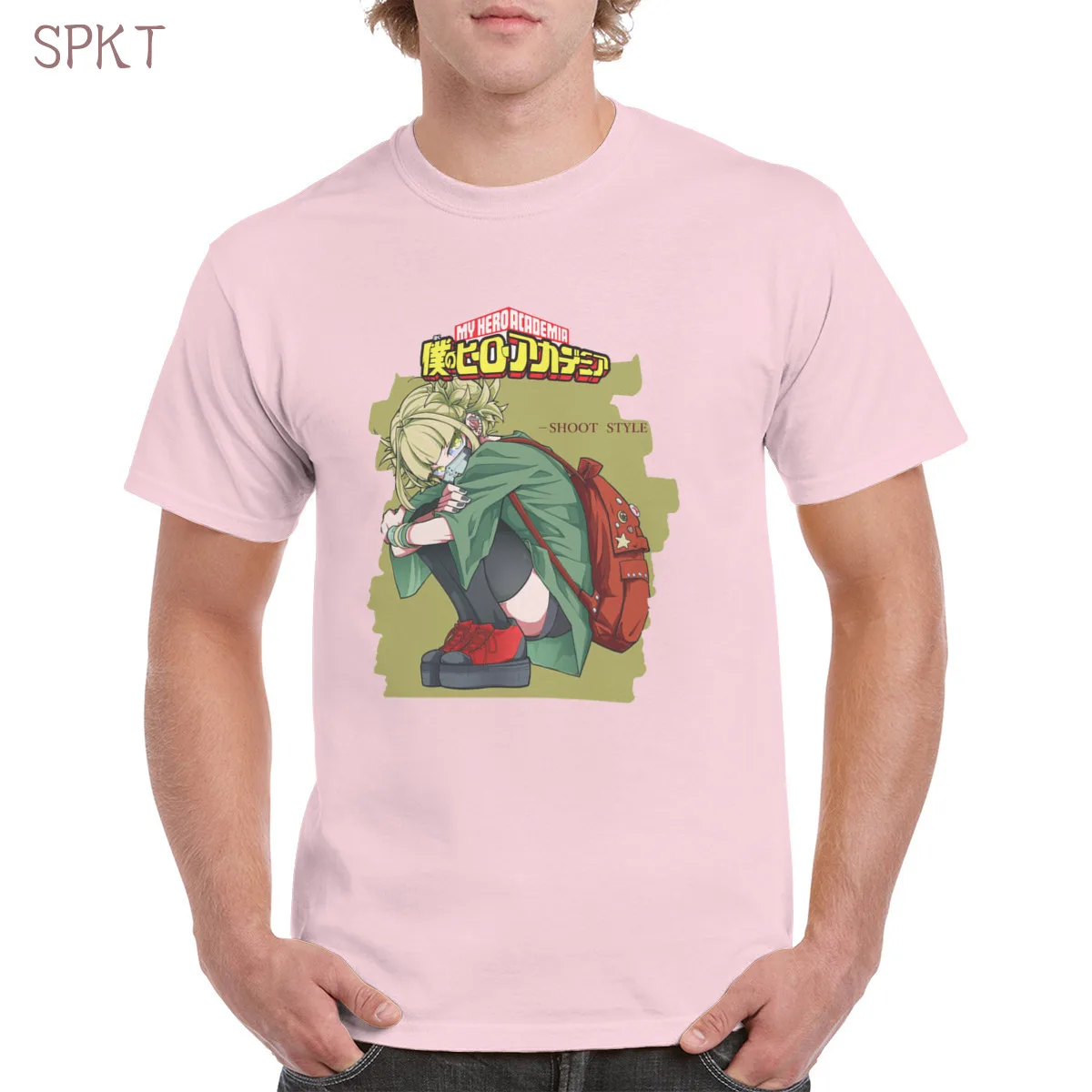 

Himiko Toga go to school 100% Cotton Tshirt Top Harajuku Aesthetic Tshirt Oversized clothes Female/Man