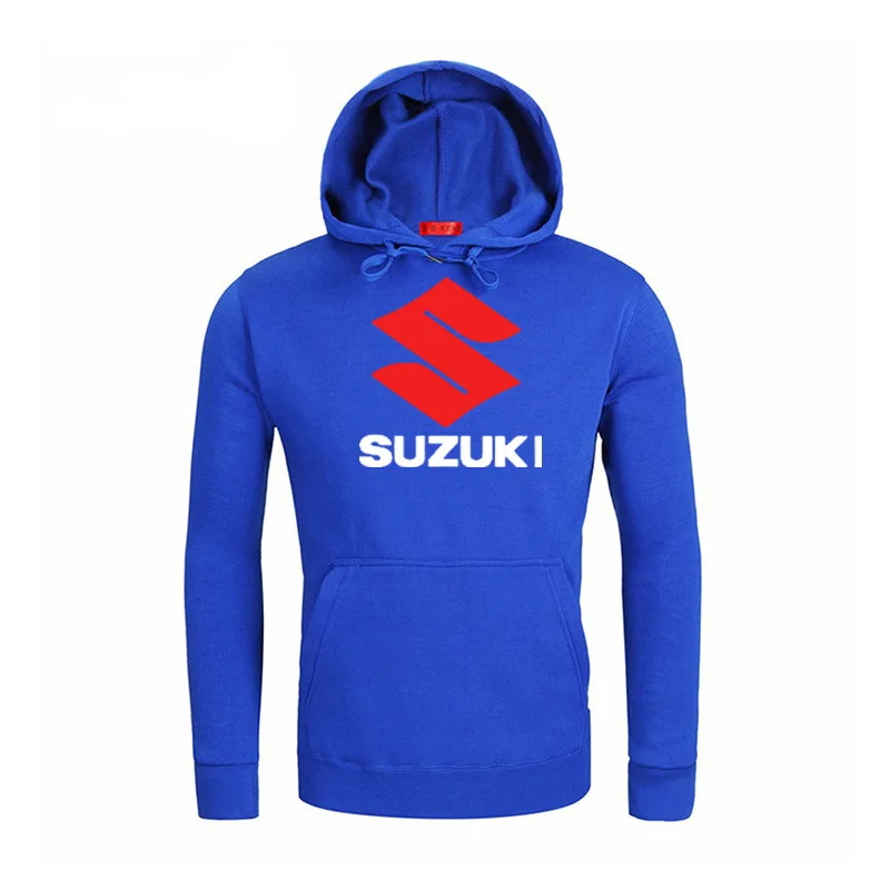 Толстовка с капюшоном для мужчин, автомобиль Suzuki, принт логотипа, Толстовка весна-осень, модная мужская толстовка с капюшоном в стиле хип-хоп harajuku, Повседневная Толстовка из флиса, спортивный костюм