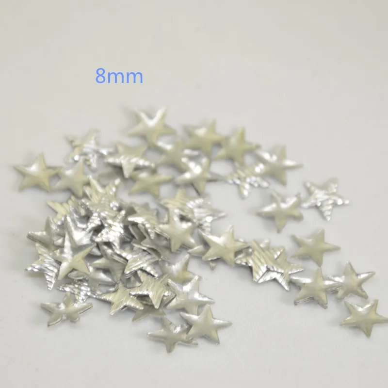 2018 Новые горячие фиксации страз серебряная звезда линии резки формы Панк Шпильки