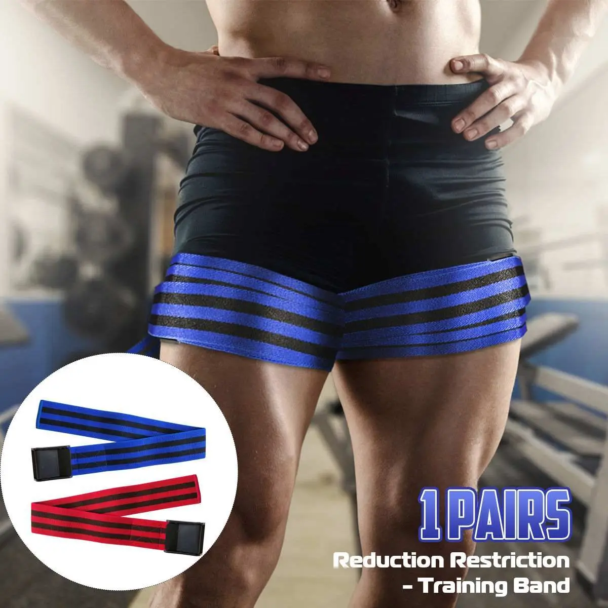 2Pcs BFR Blood Flow Restriction Bands Occlusion Training for Women Glutes & Hip Building Sports Accessories | Спорт и развлечения