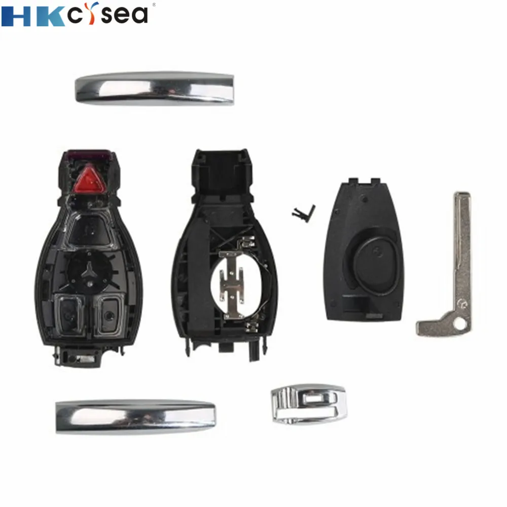 HKCYSEA Xhorse VVDI BE Key Pro улучшенная версия с умным корпусом 4 кнопки полный ключ для Mercedes