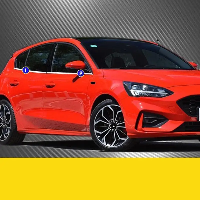 Декоративные модифицированные автомобильные хромированные оконные ручки для