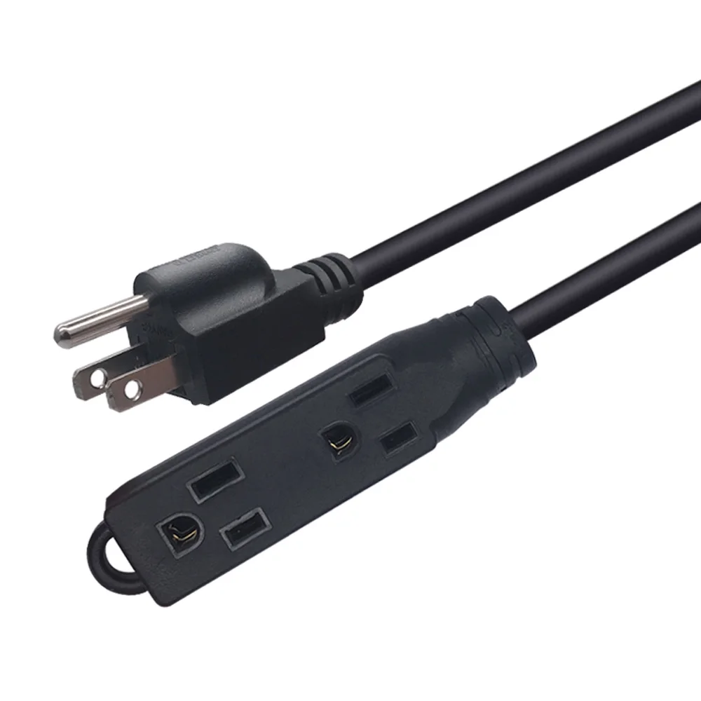 Сетевой кабель NEMA 5 15P на 3 * 15R американский стандарт контактный переходник папа