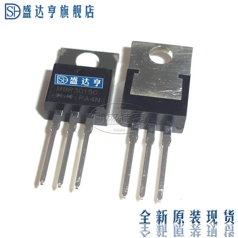 10 шт./партия MBR30150CT MBR30150 30A 150V TO220 DIP Диод Шоттки Барьерный/ |
