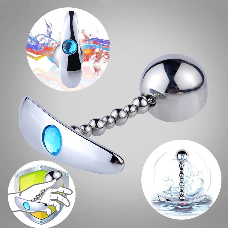 Металлические анальные шарики анальный фаллоимитатор Анальная пробка Plug без