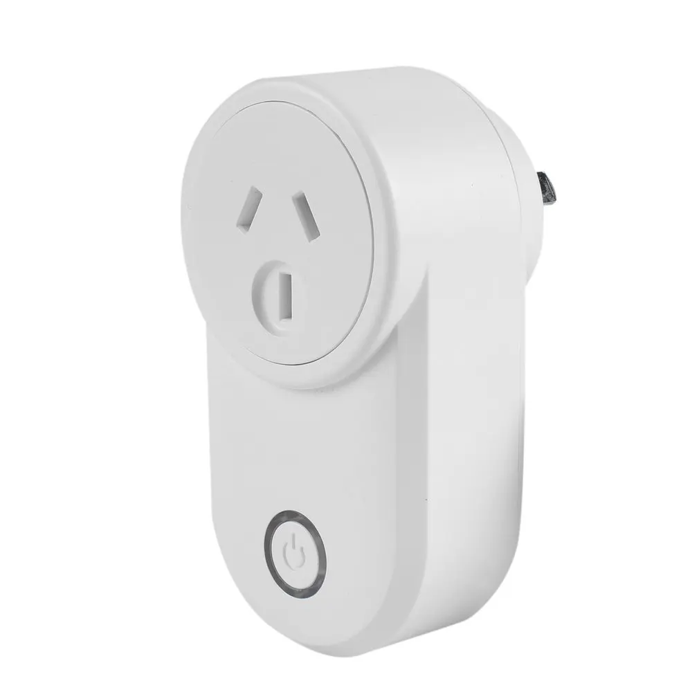 Умная розетка Wifi умная 16A монитор питания EU US AU UK работает с Google Home Mini Alexa IFTTT|Умные